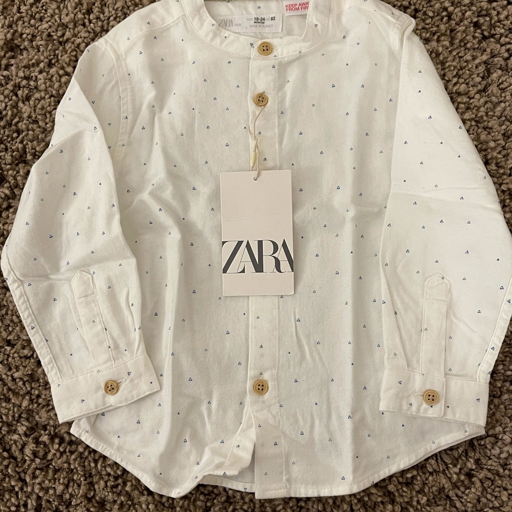 NWT 4 x Zara Kids 18-24 Months Boys Shirts - Picture 2 of 11